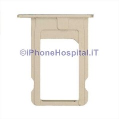 Apple Soporte dorado para tarjeta SIM iPhone 5S A1453, A1457, A1518, A1528, A1530, A1533 - 1