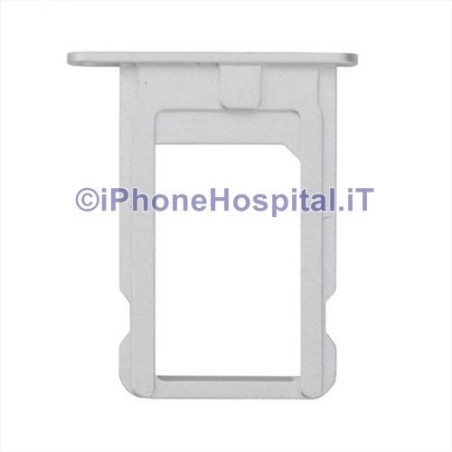 Apple Support de carte Sim Argent iPhone 5S A1453, A1457, A1518, A1528,A1530,A1533