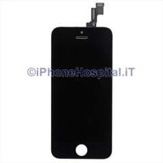 Vidro + Touch + Lcd para iPhone 5S / SE Preto OEM - 2