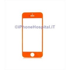 Vetro per Apple iPhone 5S color Arancio - 2