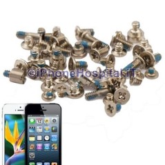 Set de parafusos para iPhone 5 prateado (Silver) - 1