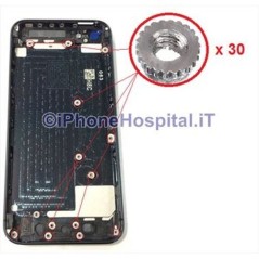 Set 30 pezzi supporti filettati per Viti Apple iPhone 5  - 1