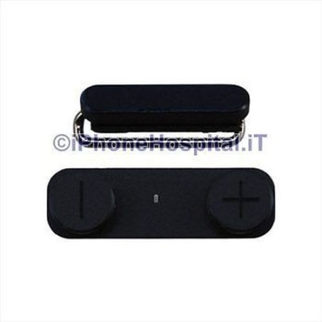 Botão de ligar e volume preto para iPhone 5 - 1