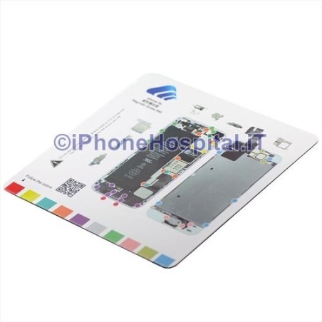 Tornillos de la carcasa de la placa magnética para iPhone 5S