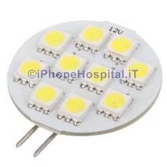 G4 2,0 W 10x5050 SMD 160 lm bianco caldo lampadina spot di luce led (12v)  - 2