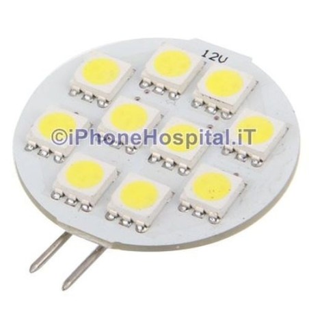 G4 2,0 W 10x5050 SMD 160 lm bianco caldo lampadina spot di luce led (12v)  - 2