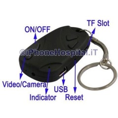 Keychain Bug Video Photo Support TF USB - 4