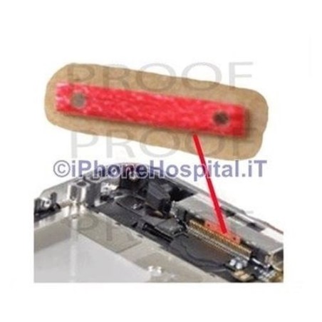 Assorbente Sensore Acqua Dock per Iphone 4S - 1
