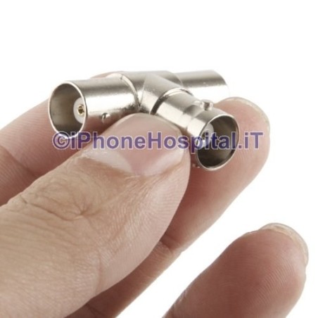 Adattatore/Connettore 3 BNC Jack a T 6530 - 2