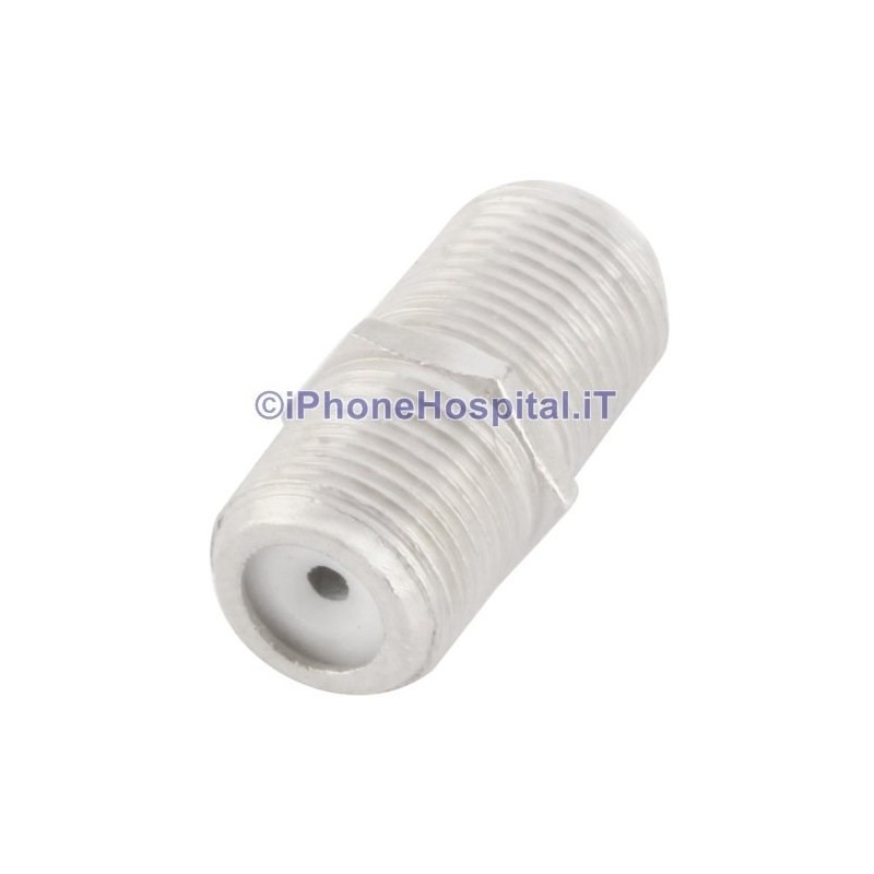 Adaptador F para cabos de antena fêmea / fêmea Cabos de TV por satélite Conector LNB - 1 Adaptador F para cabos de antena fêmea / fêmea Cabos de TV por satélite Conector LNB - 1