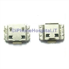 Conector Plug In para carregamento e transferência de dados para Samsung Galaxy S i9000 - 1