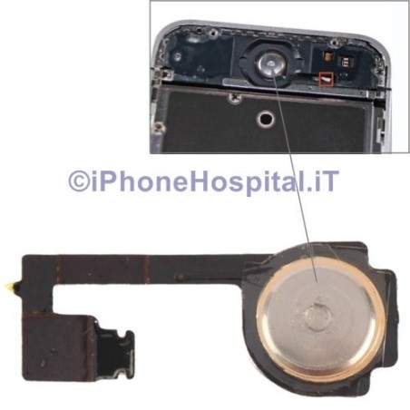 Home button - Flex Cable for iPhone 4G - 1