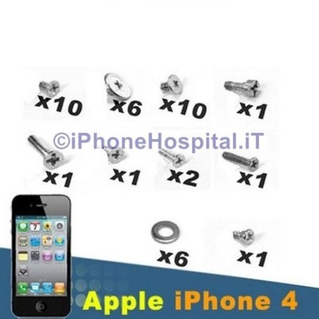Kit de parafusos para iPhone 4G - 1