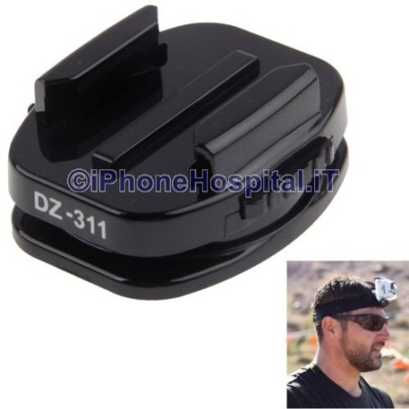 Base plate rotative à 360° + autocollants 3M pour caméra Gopro Hero 3+ 3 2 - 1