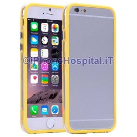 Apple Coque jaune transparente pour iPhone 6 A1586 - 1