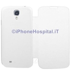 Samsung Tapa de batería blanca con funda abatible para Galaxy S IV / i9500