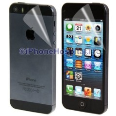 protector de pantalla 2 en 1 Antirrayaduras Frontal + Posterior para iPhone 5 5S - 1