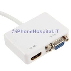 Convertisseur Mini DisplayPort vers HDMI et VGA - 1