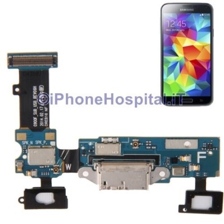 Samsung Conector plano y de carga para Galaxy S5 / G9008F - 2
