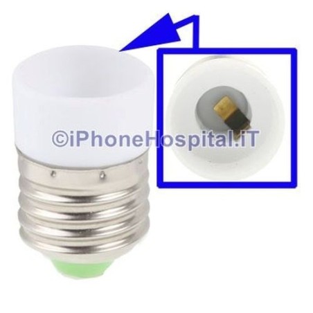 Adaptador para bombillas LED E27 a E14 - 2