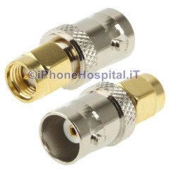 Coaxial Cable Adapter SMA Male Jack to BNC Female - 1