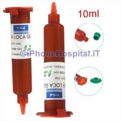 Colla UV per Fissaggio Vetri Loca Display touchscreen Gel Riparazione 10ml  - 1