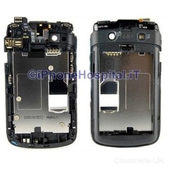 Chassis Retro Cover per Blackberry 9700 Bold Nero - 1