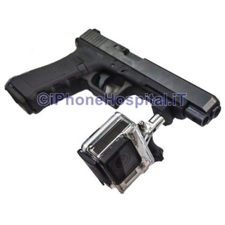 Suporte de Arma Rápida para GoPro HD Hero 4 / 3+ / 3 / 2 / 1 (Preto) - 6