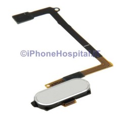 Samsung Botón Home Blanco con Plano para Galaxy S6 G920F