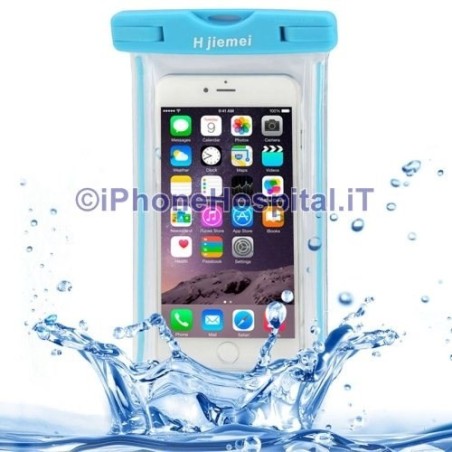 Coque de protection étanche pour iPhone 6 Plus iPhone 6 5 5S 5C Bleu - 5