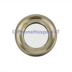 Gold Rear Camera Holder with Lens for iPhone 6