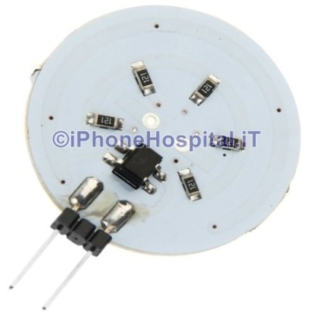 Bombilla LED G4 3W 15 Led SMD 240lm Blanco Cálido (12v) para Autocaravana y Barco