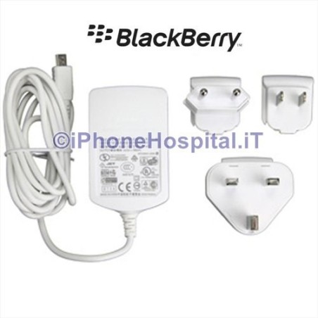 Blackberry Chargeur secteur pour ASY-07965-007 Mini Usb Blanc - 1