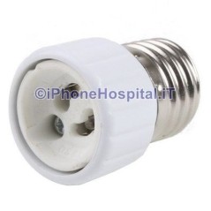 Adaptador para lâmpadas LED E27 para GU10.