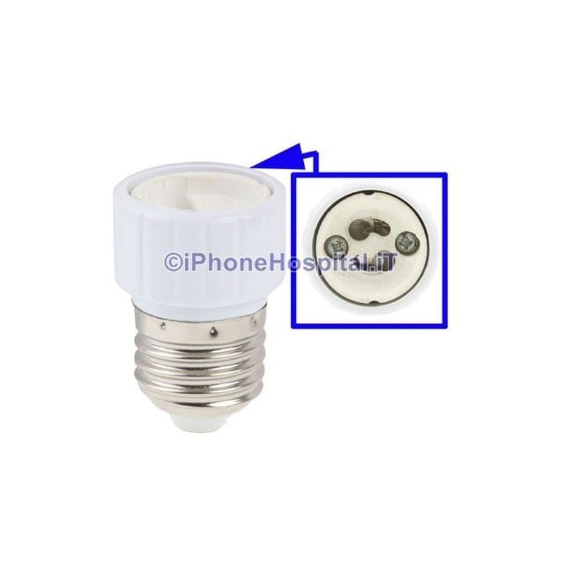 Adaptador para lâmpadas LED E27 para GU10 - 3 Adaptador para lâmpadas LED E27 para GU10 - 3
