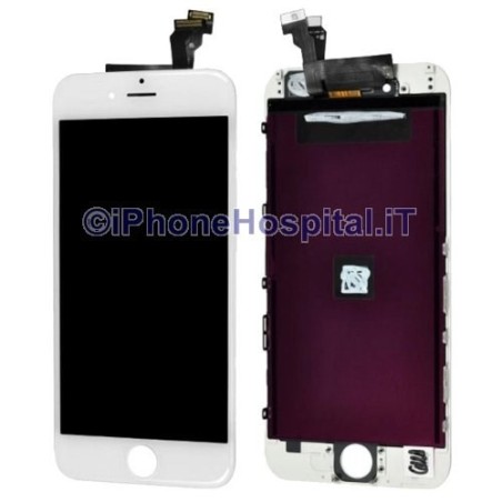 LCD Touch Screen for iPhone 6 White Compatible Grade A - 1