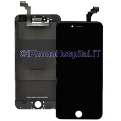 Schermo Vetro + Touch + Lcd per iPhone 6 Nero Compatibile Grado A - 1