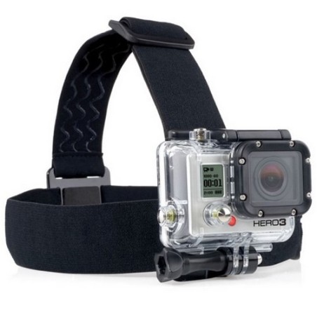 Alça de cabeça ajustável antiderrapante para GoPro Hero Todos os modelos - 5
