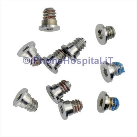 Juego de tornillos inferiores de la carcasa del Macbook Pro Retina A1398 A1425 - 1