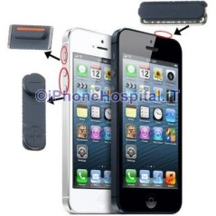 Volume Mudo e LIGAR DESLIGAR para iPhone 5 Preto - 2