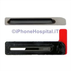 Retina Griglia Antipolvere Gommino Foro Altoparlante Cassa Anteriore iPhone 6/6P - 2