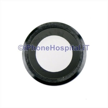 Grey Rear Camera Holder with Lens for iPhone 6 Plus - 1