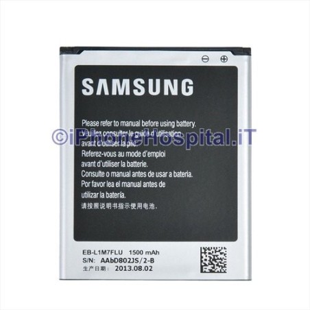 Batteria Samsung EB-F1M7FLU per Galaxy S3 mini GT I8190 I 8190 - 1