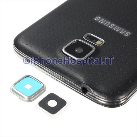 Samsung Verre de l'objectif de l'appareil photo arrière pour Galaxy S5 G900 - 2