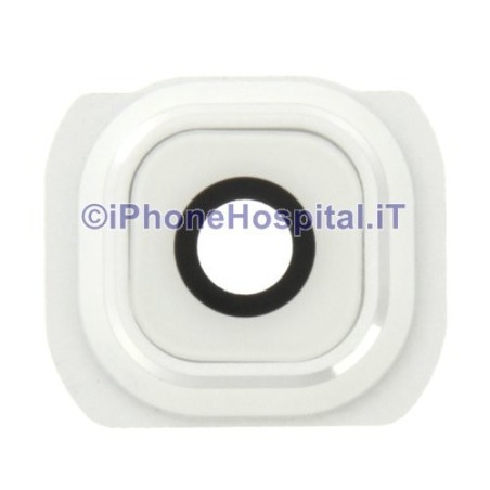 Samsung Lentille en verre blanc Caméra arrière p Galaxy S6 G925