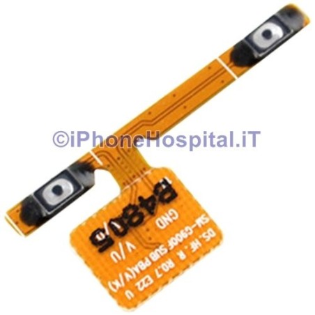 Samsung Touches de volume plates pour Galaxy S5 / G900F G900