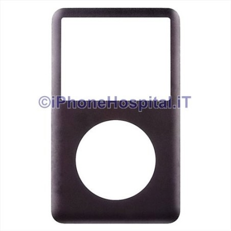 Couvercle avant noir pour apple iPod Classic A1238 - 1