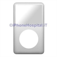 Couvercle avant couleur argent pour apple iPod Classic A1238 - 1