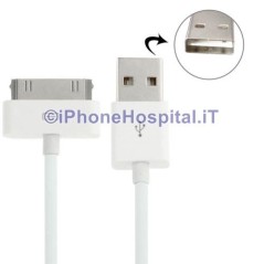 Cavo Dati e Ricarica Universale per iPhone 4 4S 3 3GS iPad 2 iPad 3 iPod  - 1