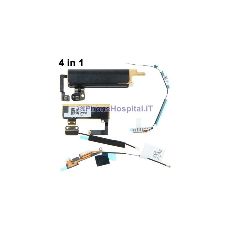 Juego de antenas 4 en 1 para iPad Mini A1445 - A1432 - A1454 - A1455 - 4 Juego de antenas 4 en 1 para iPad Mini A1445 - A1432 - A1454 - A1455 - 4